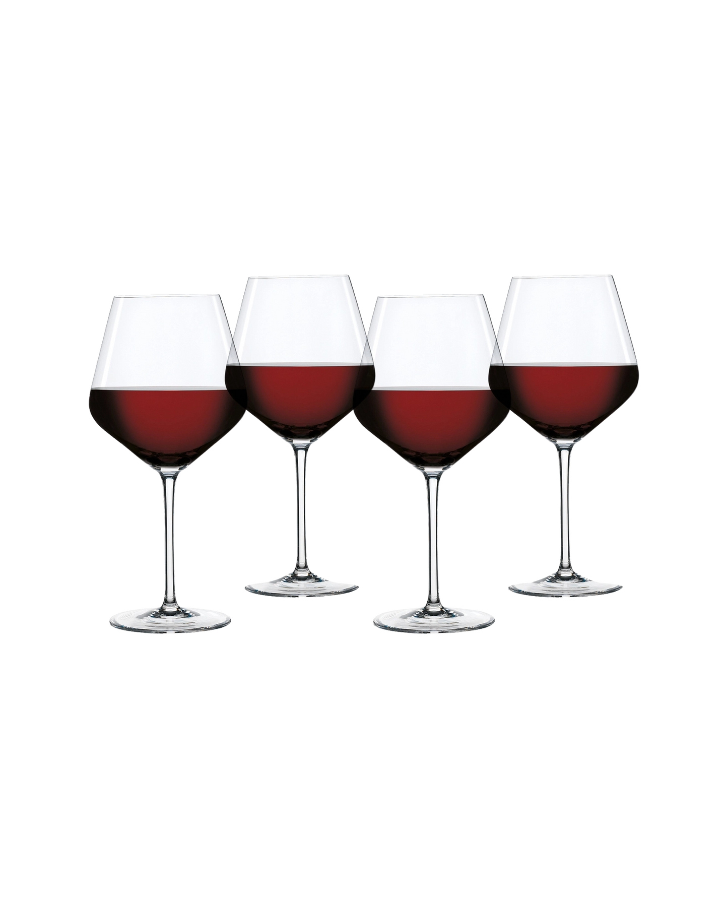 Spiegelau Style Burgundy Glass Set 4