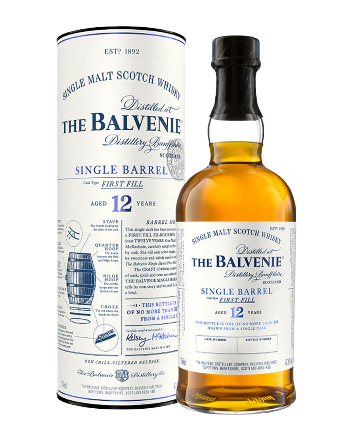 The Balvenie 12YO Single Barrel 700mL