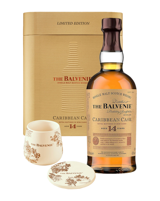 The Balvenie 14YO Caribbean Cask Gift Set