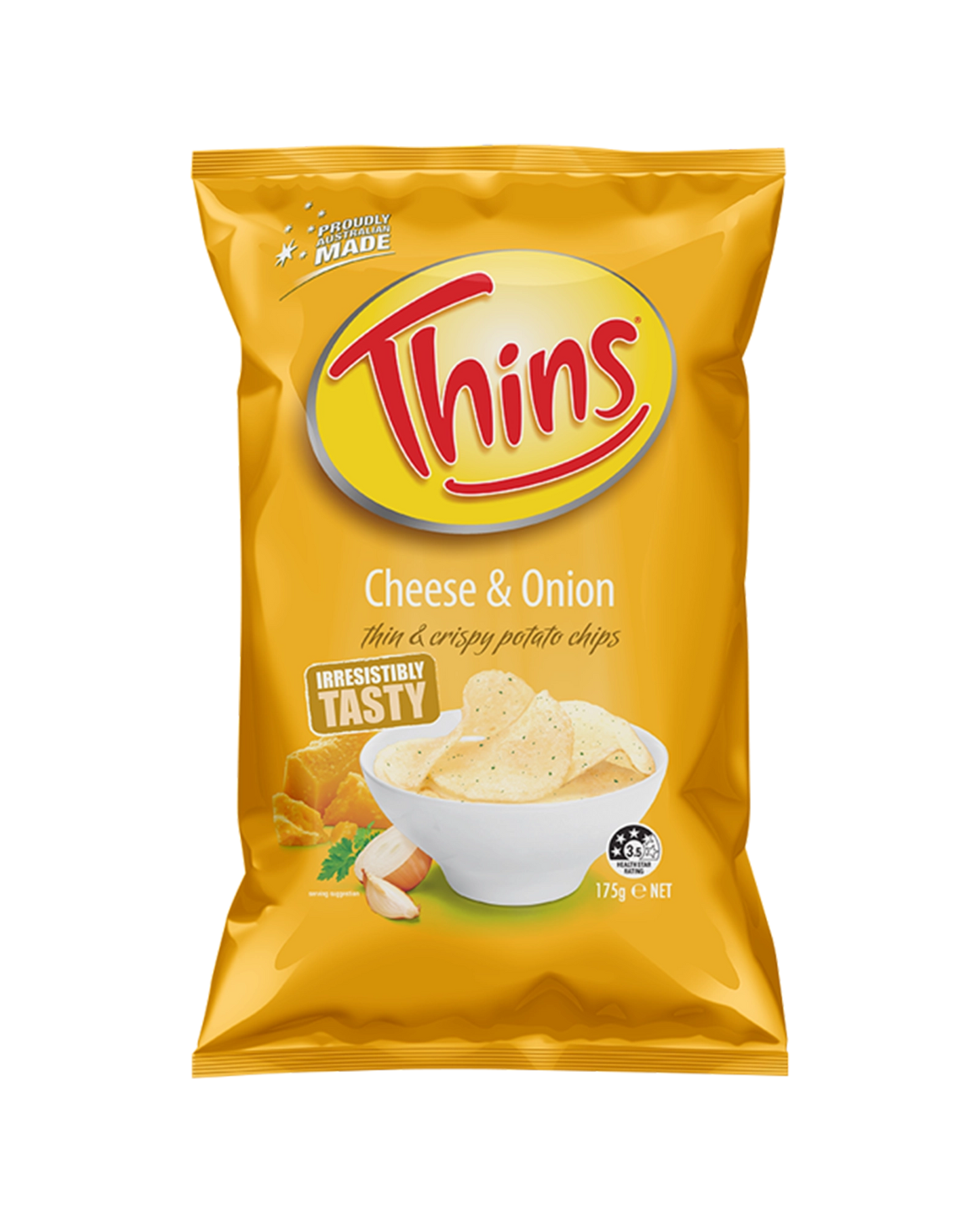 Thins Sour Cheese & Onion 175g