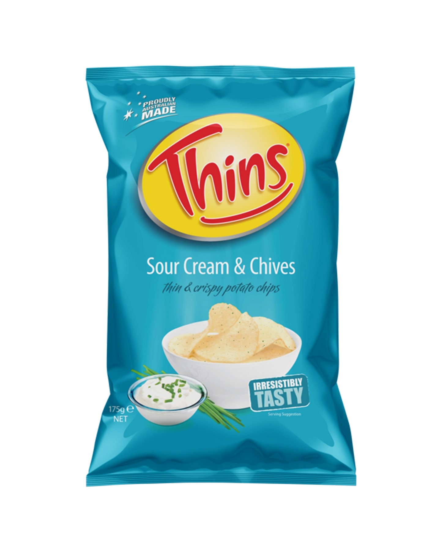 Thins Sour Cream & Chives 175g
