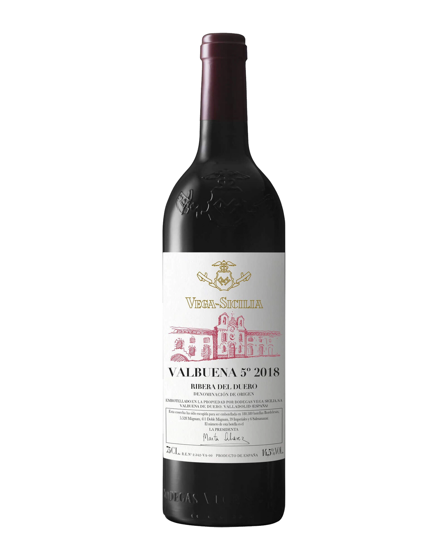 Vega Sicilia Valbuena 5 Red Blend 2018 750mL