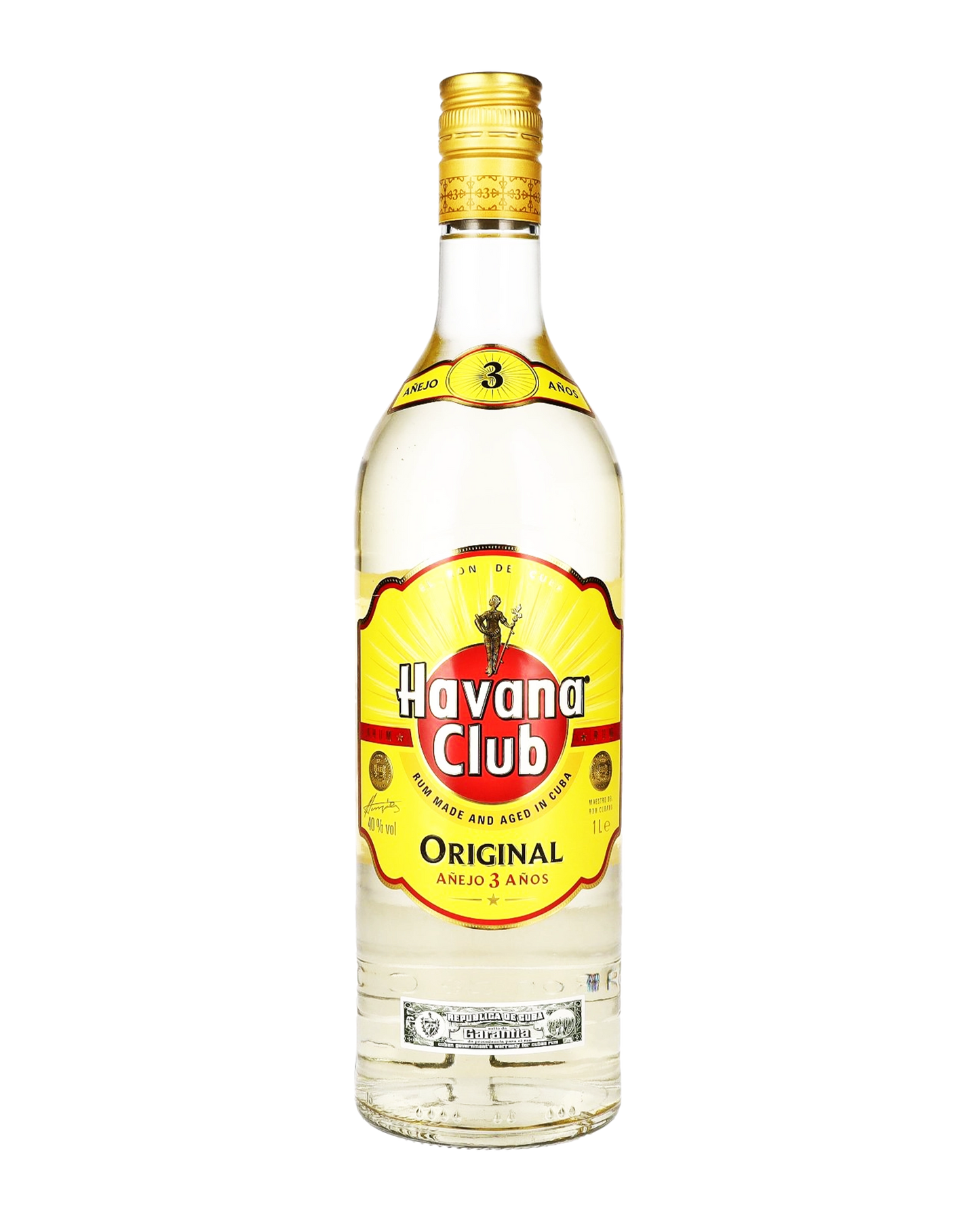 Havana Club Anejo 3 Anos Rum 750mL